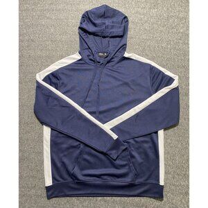 ZCL Sweatshirt womens Navy Blue Pullover Lightweight Hoodie Size S